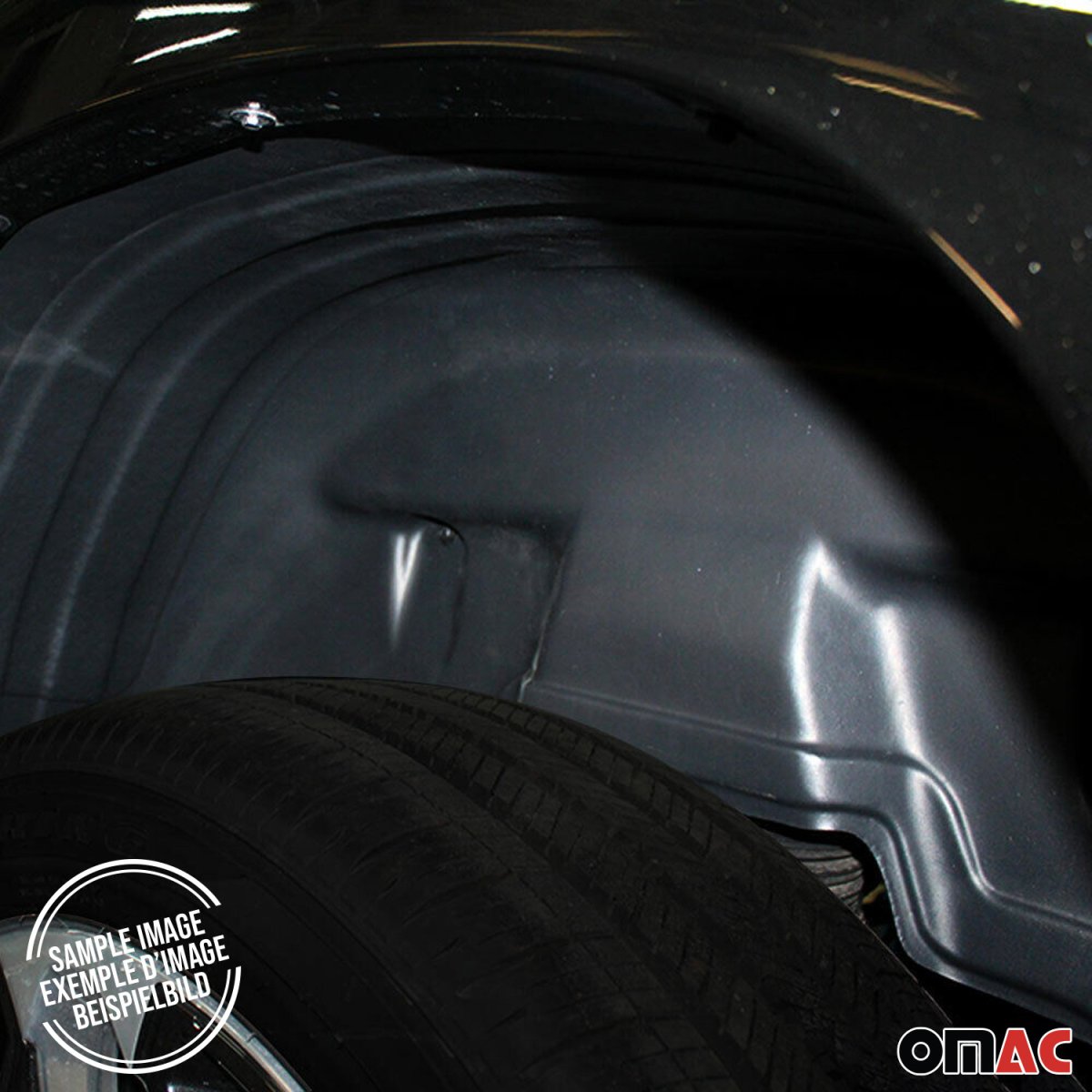 Jeep Wrangler Wheel Arch Liner - Front Left Right - Omac - Black - 2018-2025